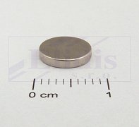 Neodymový magnet válec N35 D8x1,5mm