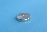 Magnetický držák ferit D40x8mm/M4 (cup magnet s vnitřním závitem)