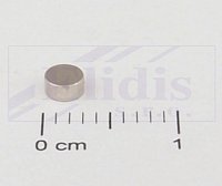 Neodymový magnet válec N42 D3x1,5mm