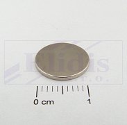Neodymový magnet válec N42 D10x1mm